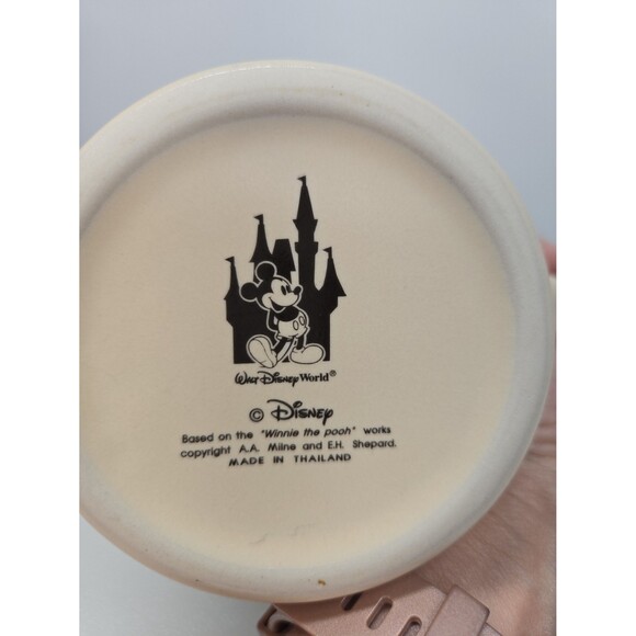 Walt Disney World Winnie The Pooh Eeyore with Blue Bird Coffee Mug Words Inside - Picture 5 of 6